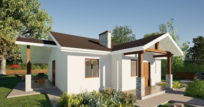 Загородный дом площадью 116 кв.м (проект К-116)